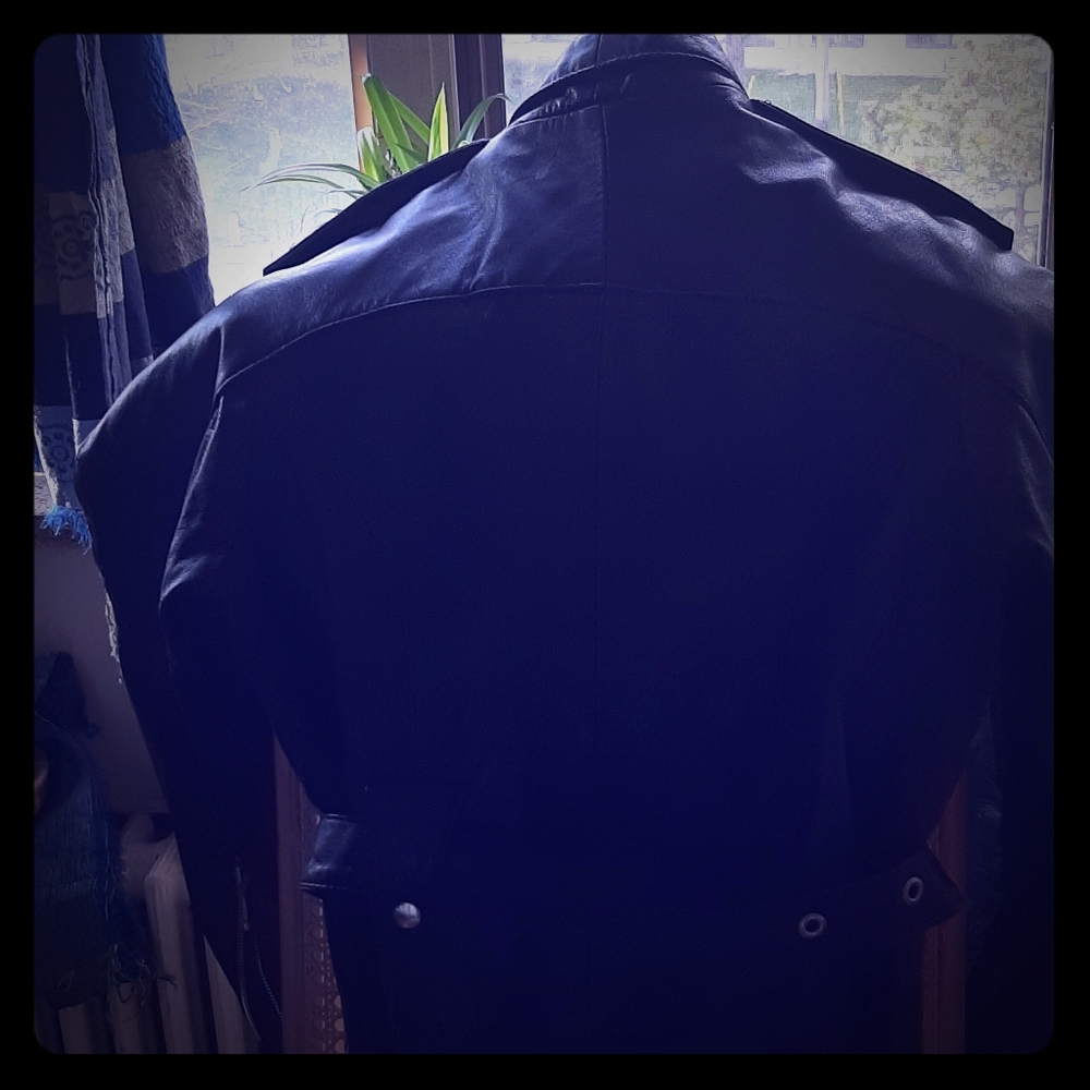 Women's leather jacket